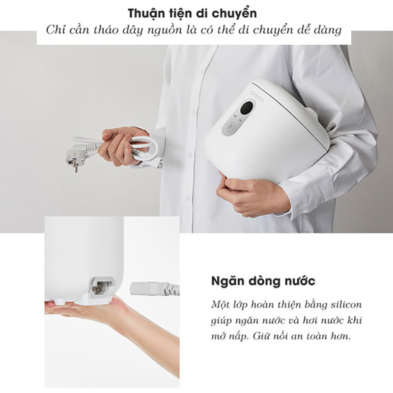 Nồi cơm điện tử mini 0.36L Cuckoo CR-0255MW