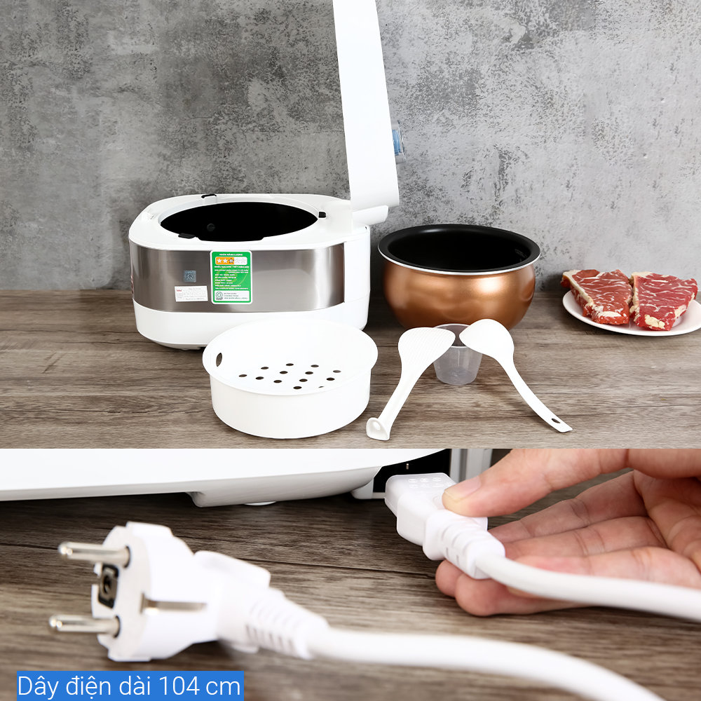 Nồi cơm điện tử cao tần Tefal RK762168