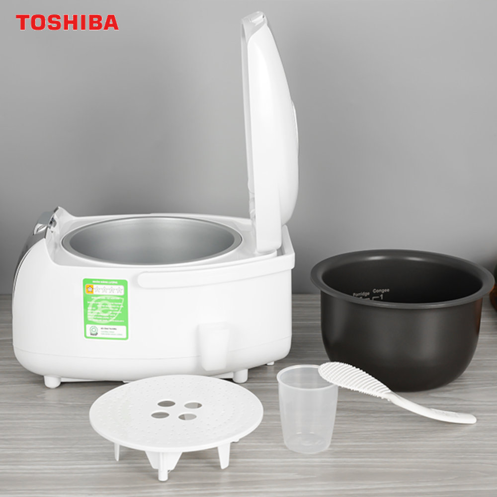Nồi cơm điện tử Toshiba RC-10NMFVN (WT)