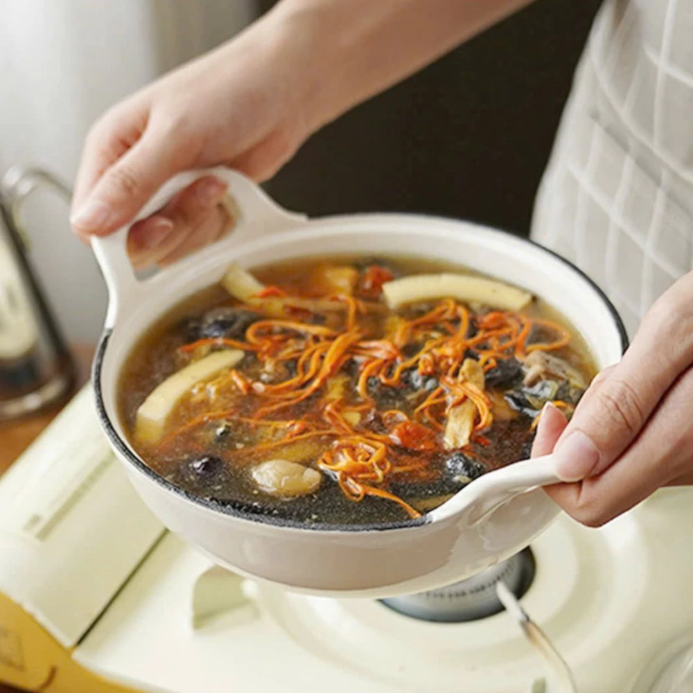 Nồi gang phủ gốm đúc liền Seka SKG420