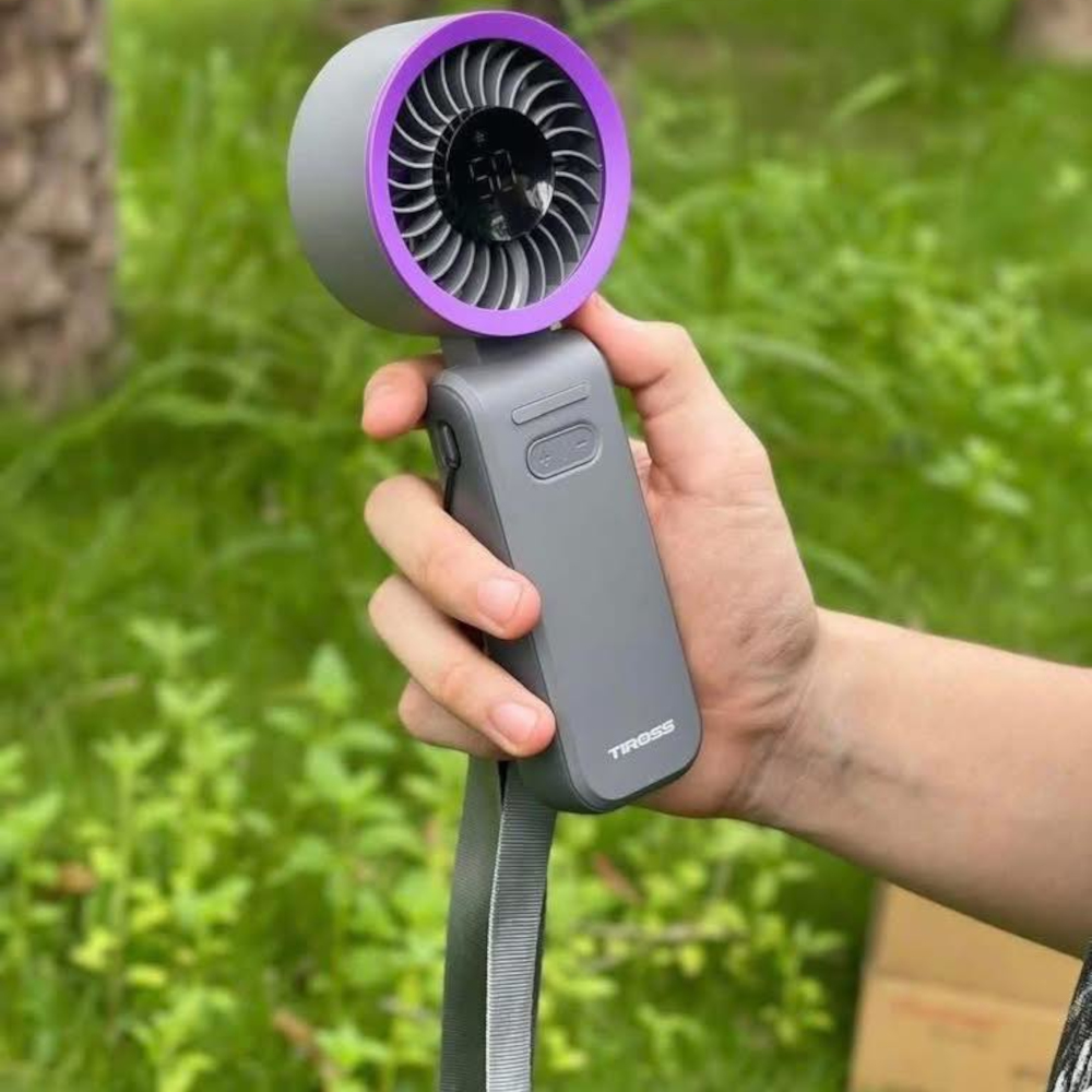 Quạt tích điện cầm tay USB Tiross TS3422