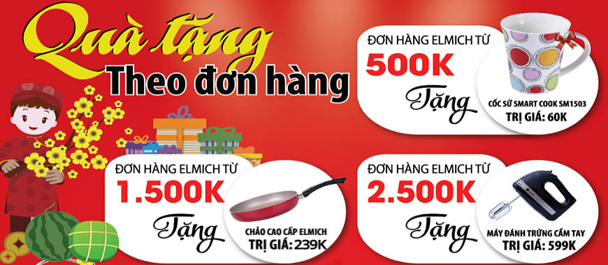 quà tặng theo đơn elmich