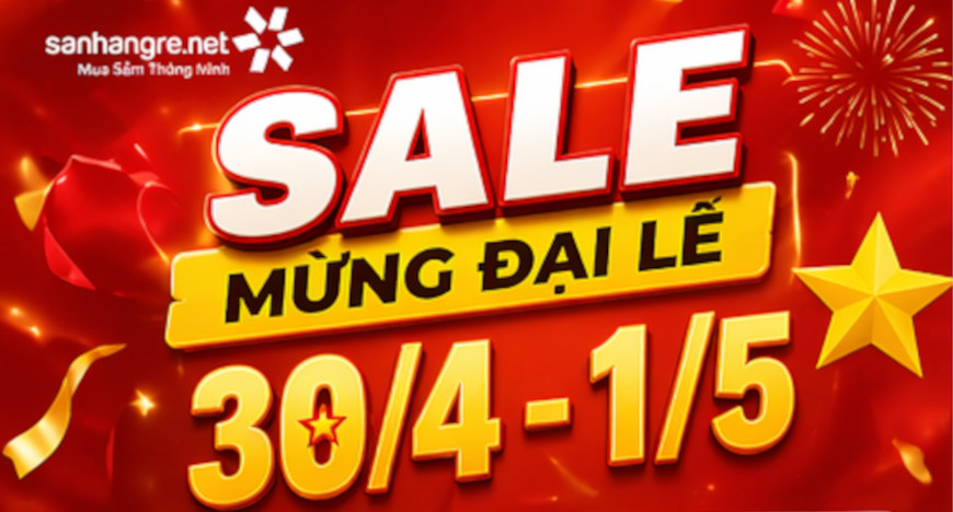 Sale Mừng Đại Lễ 30/4-01/5: CHÀO HÈ 2026 Siêu giảm tới 40% tại Sanhangre Việt Nam