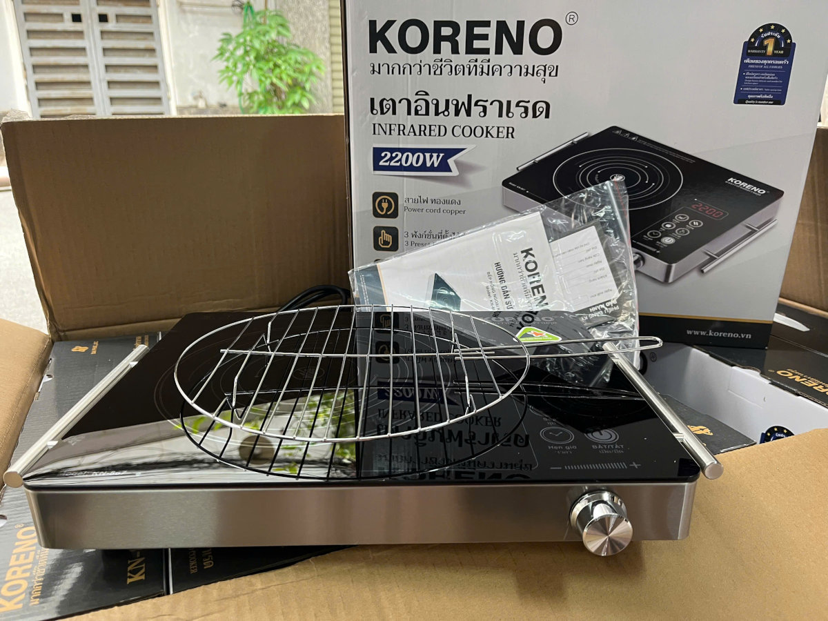 Bếp hồng ngoại Koreno Thái Lan KN-867