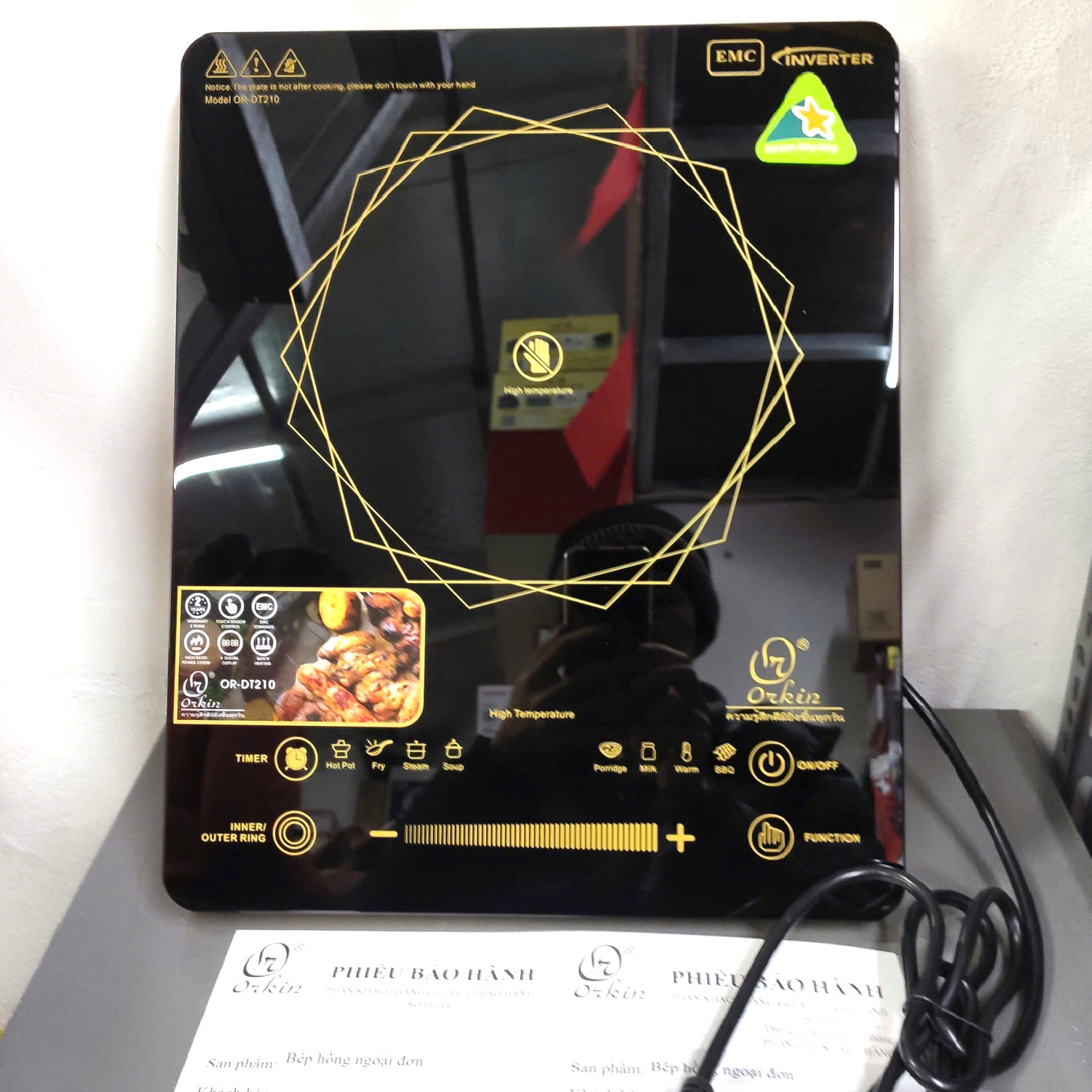 Bếp hồng ngoại Orkin Thái Lan OR-DT210