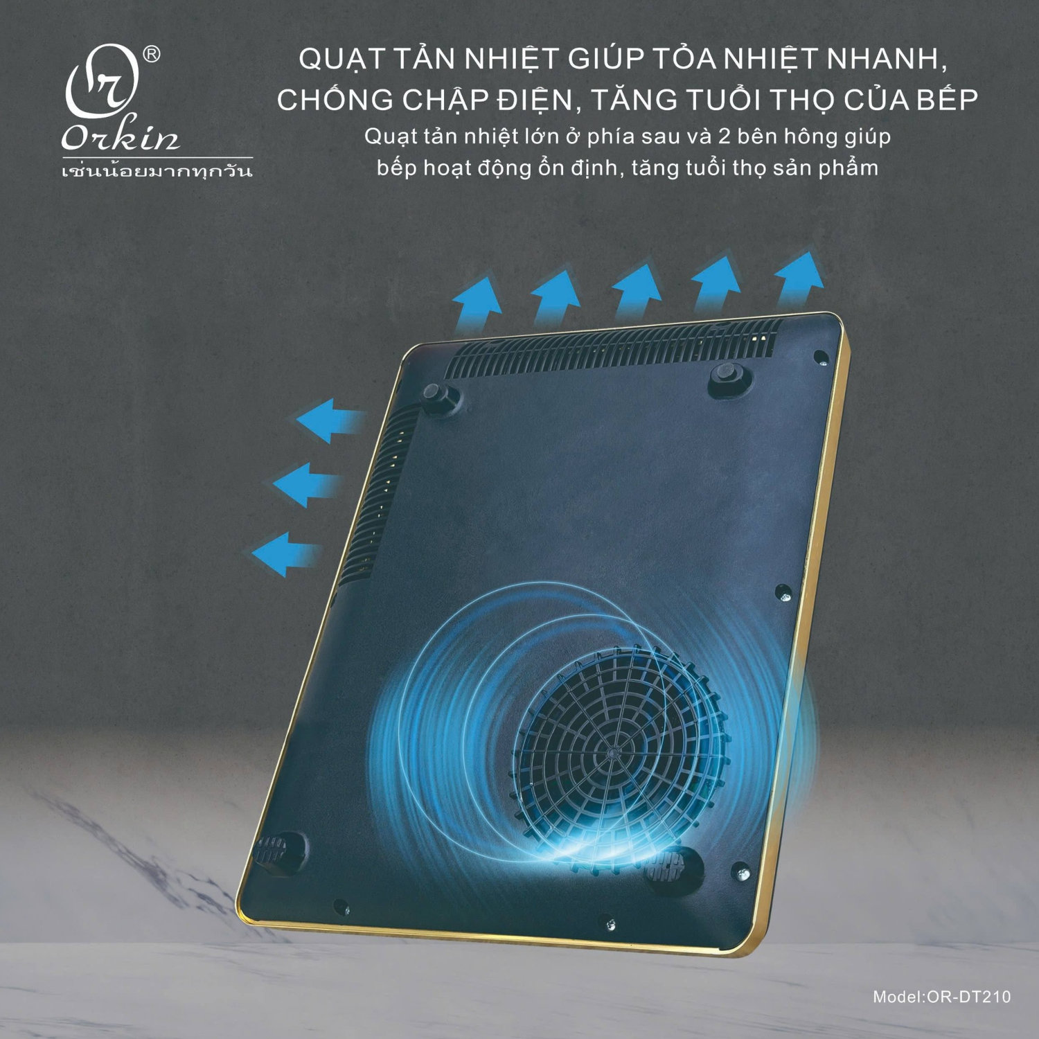 Bếp hồng ngoại Orkin Thái Lan OR-DT210