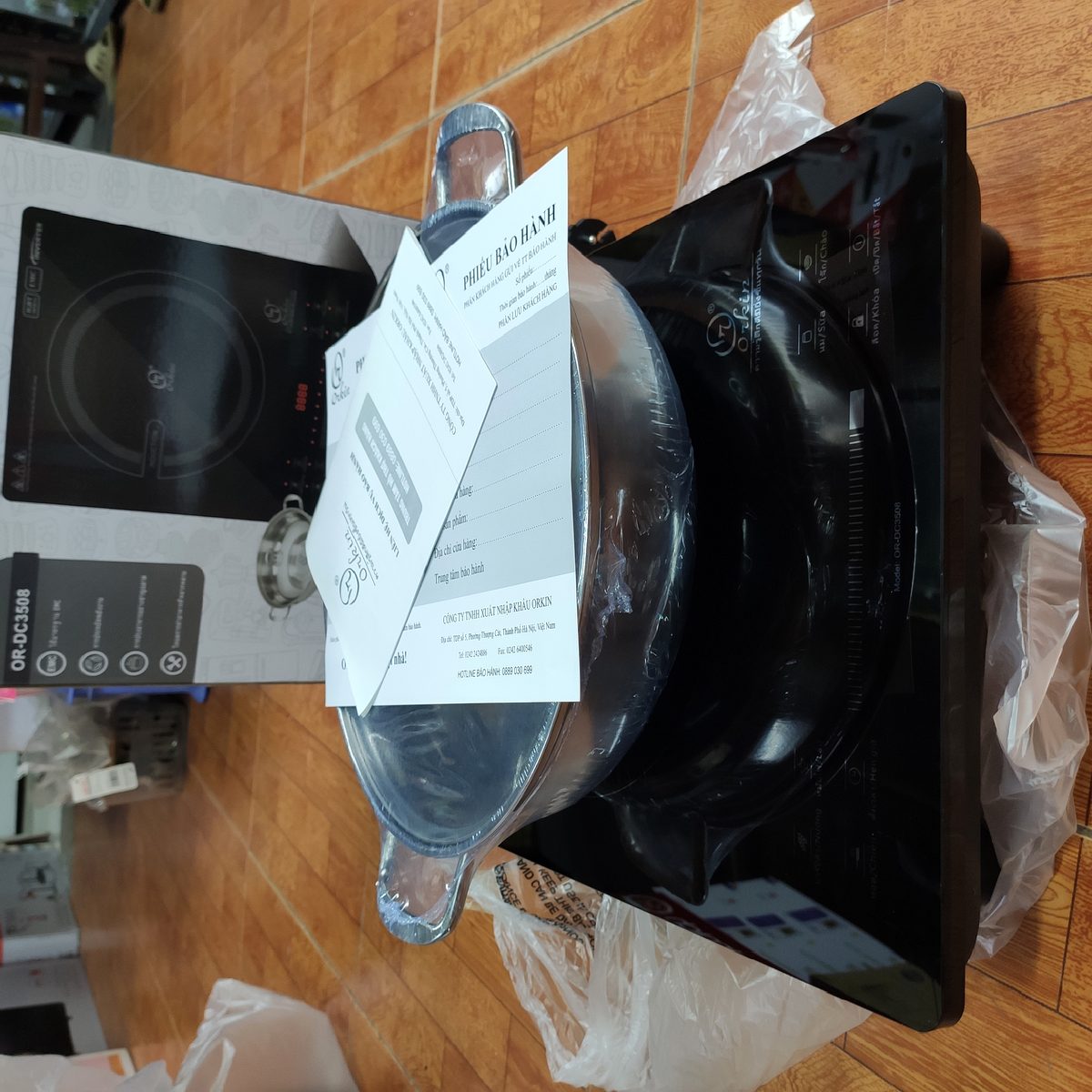 Bếp từ đơn Orkun Thái Lan OR-DC3508 công suất 3000W