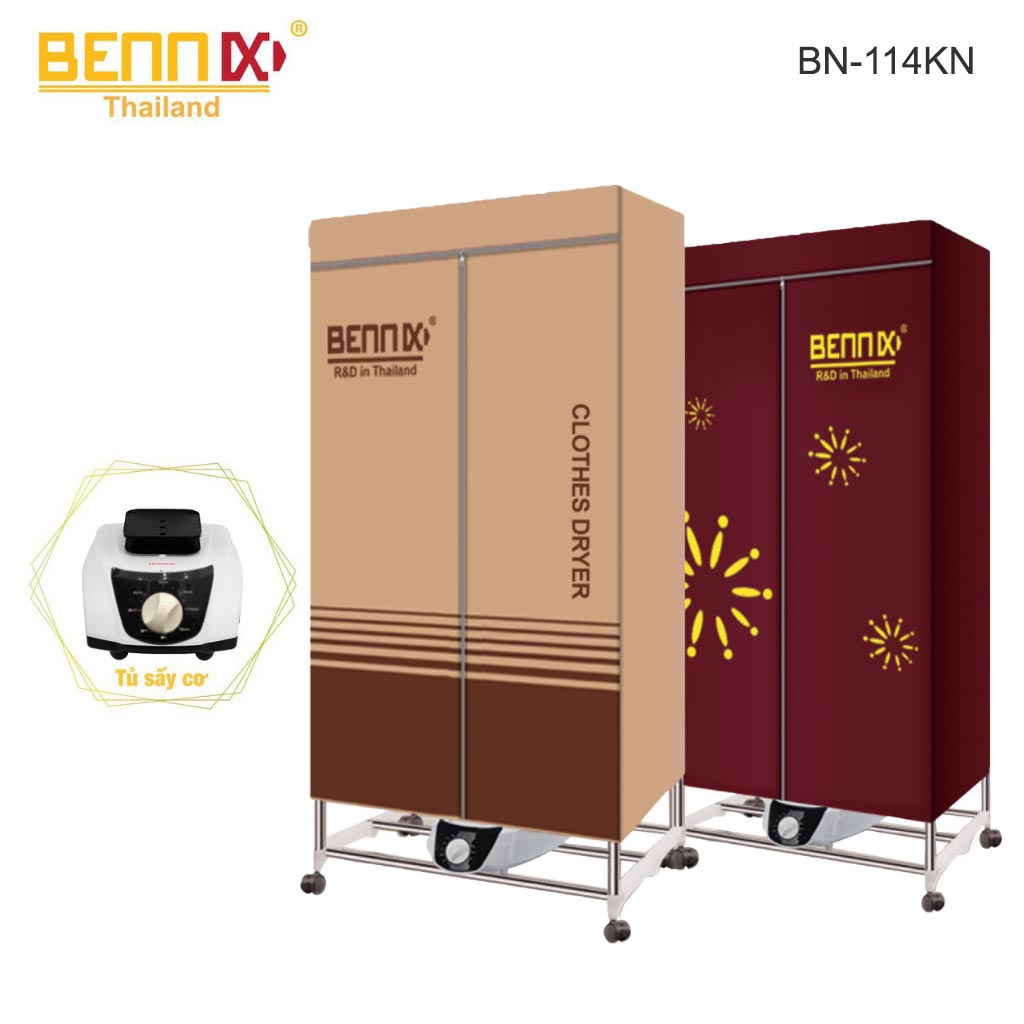 Máy sấy quần áo Bennix BN-0186 chống ẩm mốc loại cơ
