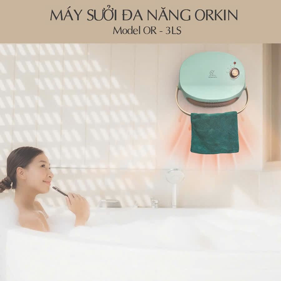 Máy sưởi gốm PTC Orkin Thái Lan OR-3LS