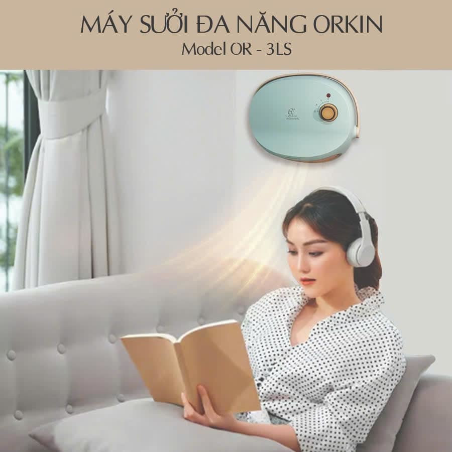 Máy sưởi gốm PTC Orkin Thái Lan OR-3LS