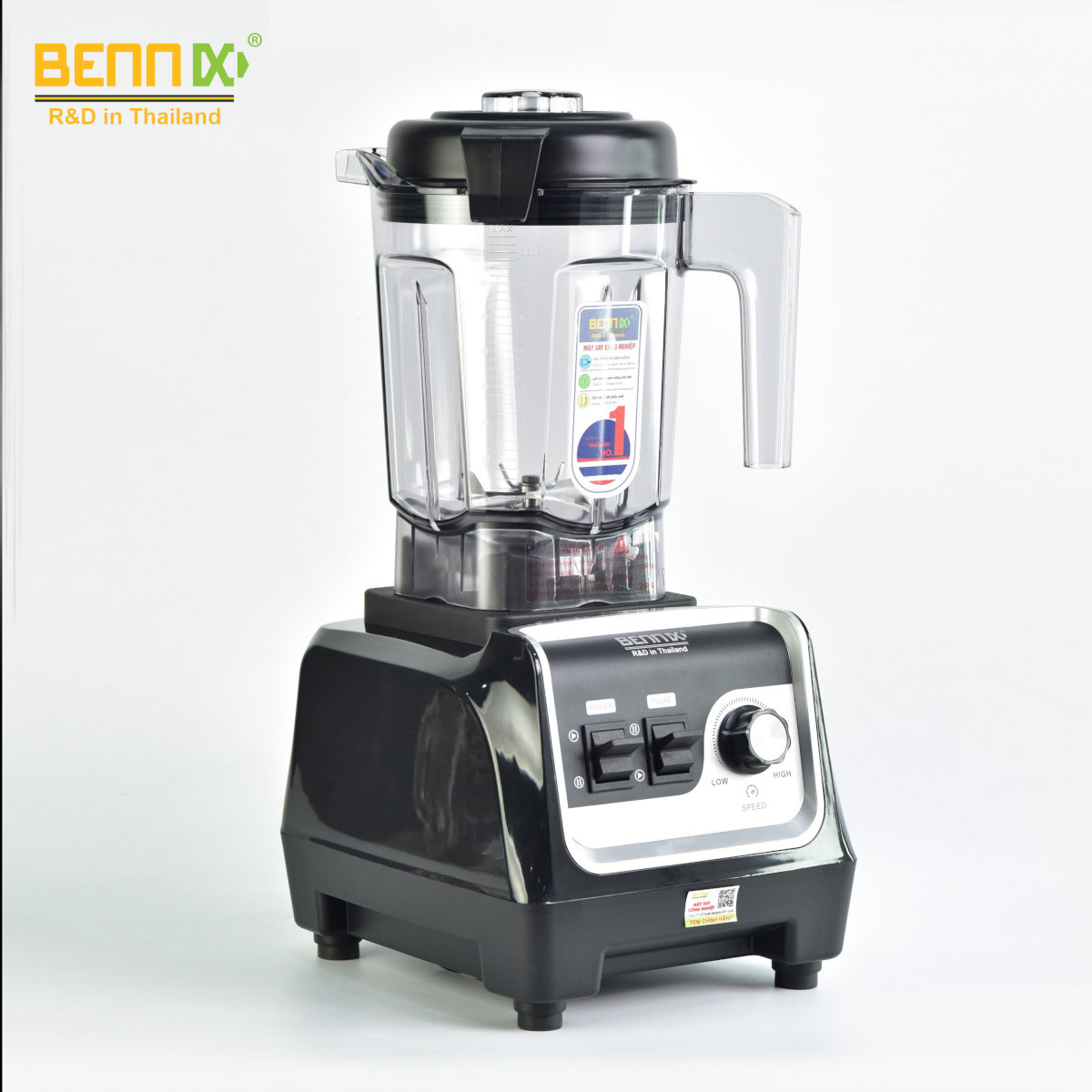 Máy xay sinh tố công nghiệp Bennix BN-206BL công suất 2200W