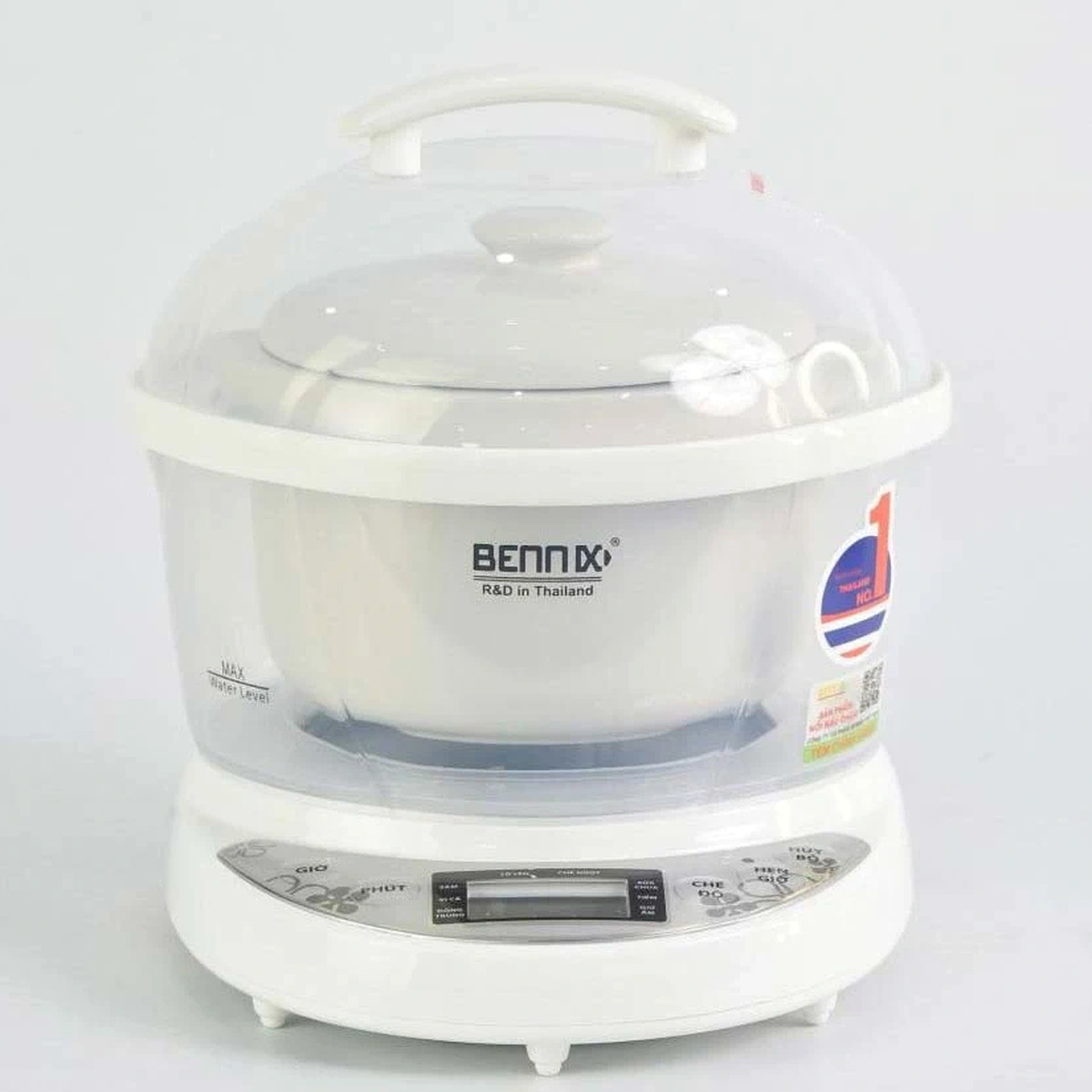 Nồi nấu chậm, chưng yến đa năng 0.7L Bennix BN-07SLC