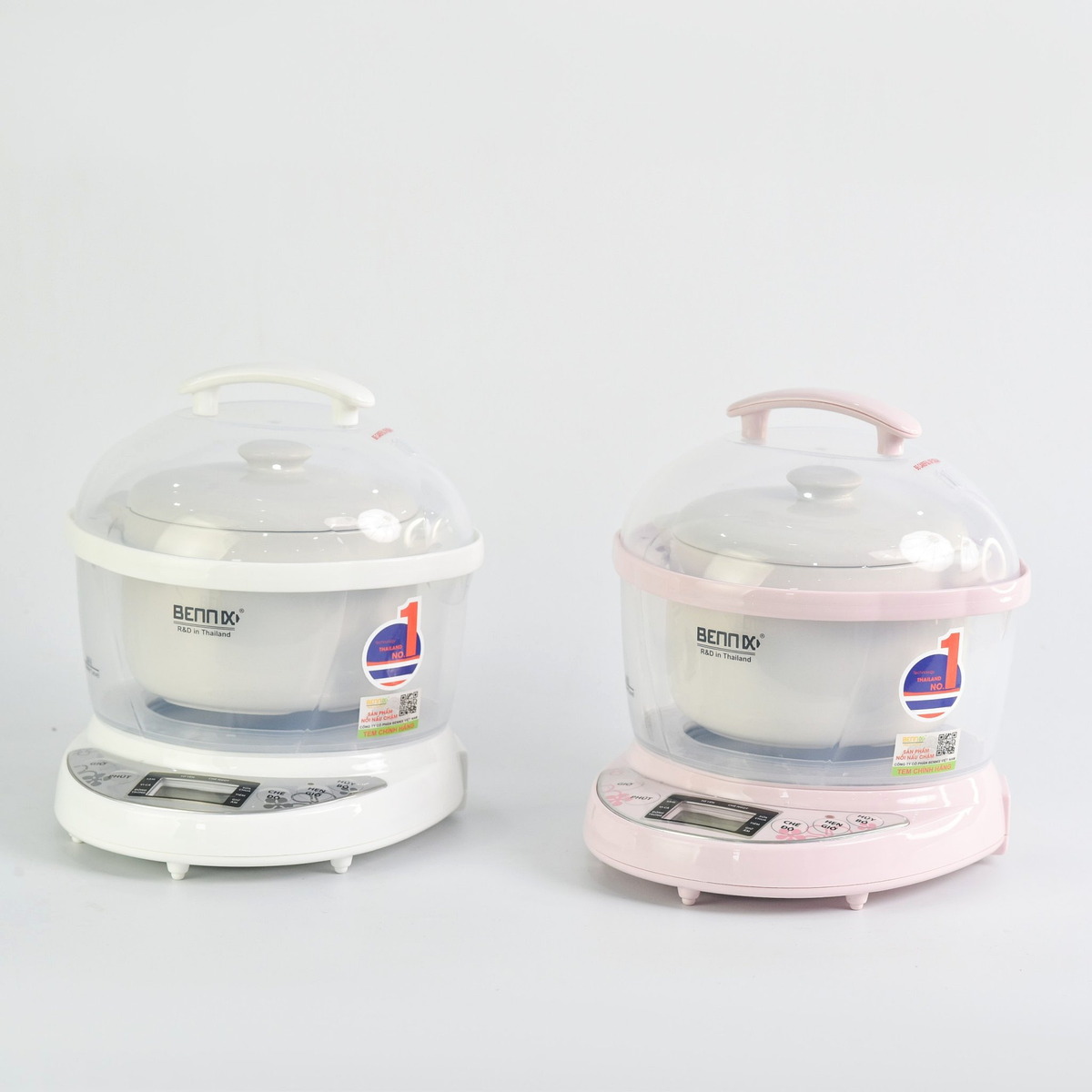 Nồi nấu chậm, chưng yến đa năng 0.7L Bennix BN-07SLC
