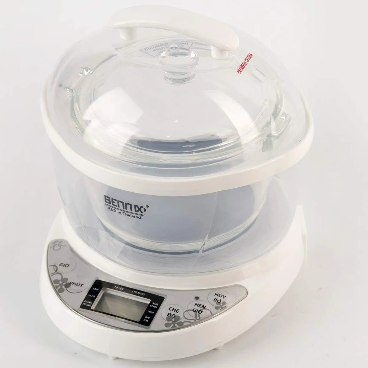 Nồi nấu chậm, chưng yến đa năng 0.7L Bennix BN-07SLC