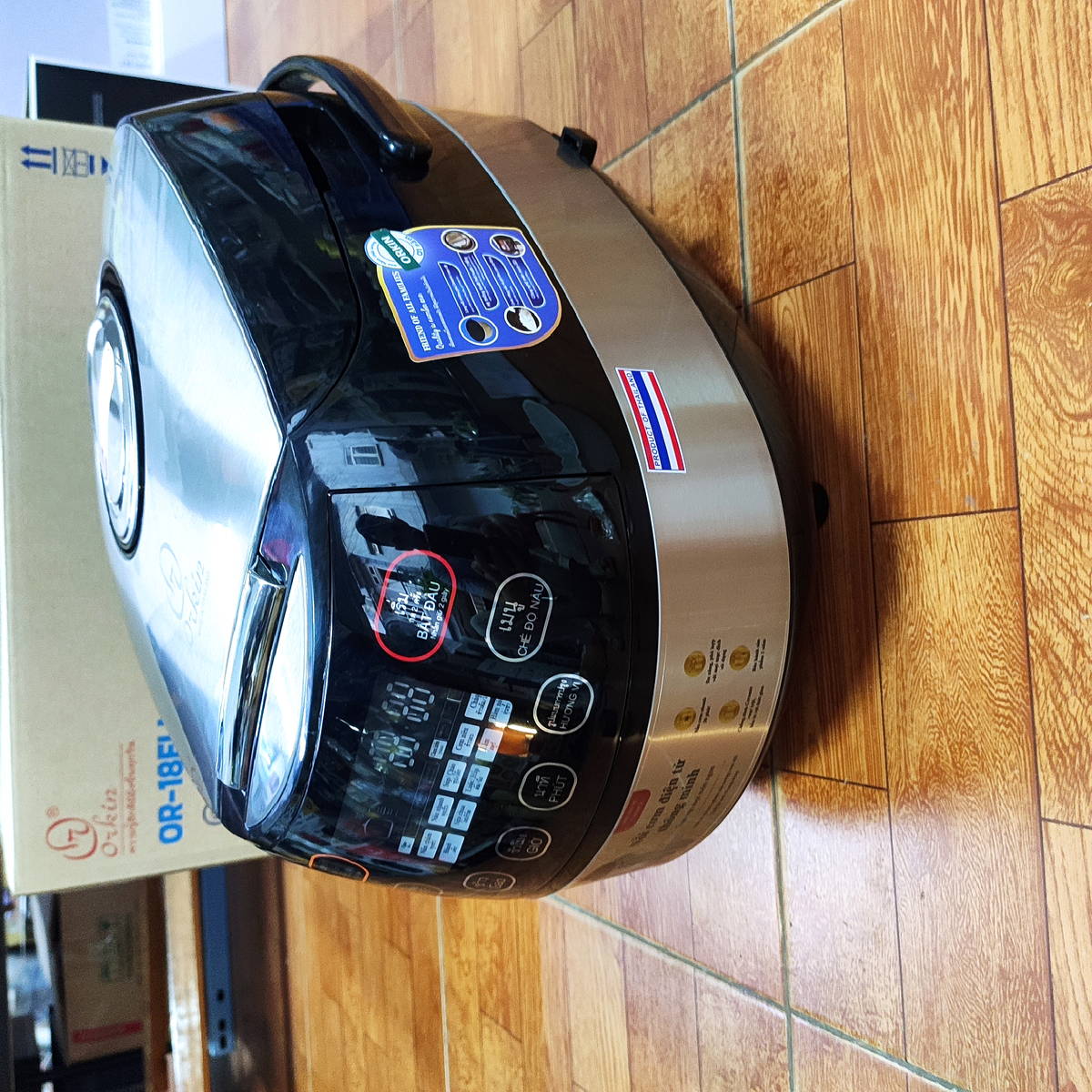 Nồi cơm điện tử thông minh 1.8L Orkin OR-18ELMIT (Made in Thái Lan)