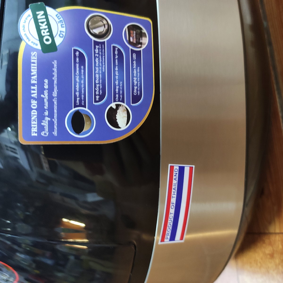 Nồi cơm điện tử thông minh 1.8L Orkin OR-18ELMIT (Made in Thái Lan)