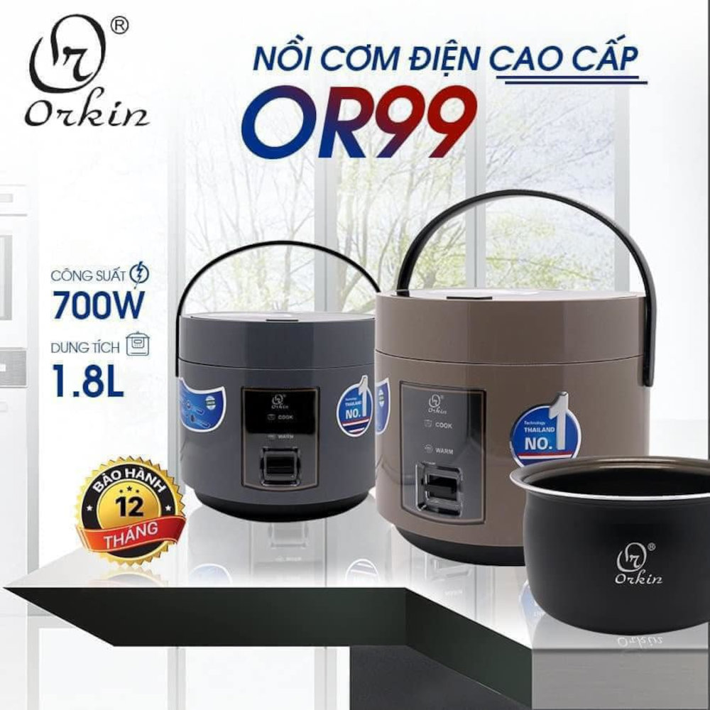 Nồi cơm điện Thái Lan Orkin OR99 dung tích 1.8L