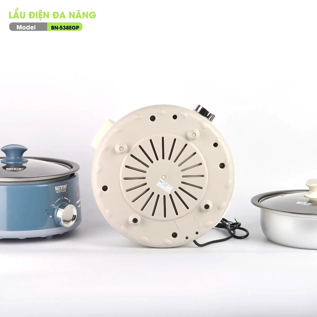 Nồi lẩu điện 5L Bennix Thái Lan BN-538EGP công suất 1500W