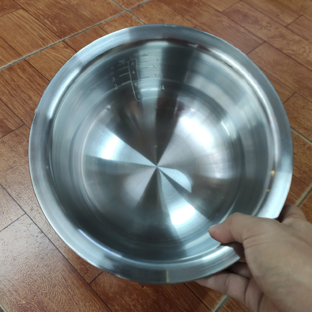 Lòng, Ruột Inox 304 1.2 lít cho Nồi cơm điện tử Orkin Thái Lan OR-V12