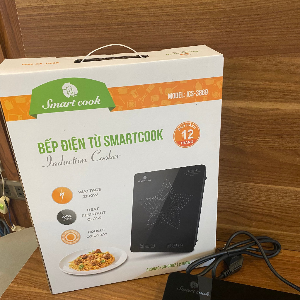 Bếp điện từ cảm ứng Elmich Smartcook ICS-3869 công suất 2100W