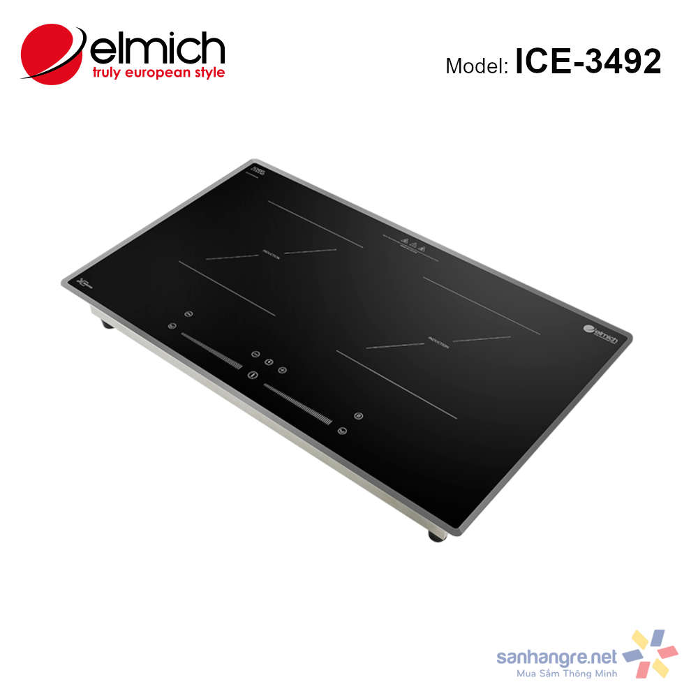 Bếp điện từ đôi Elmich ICE-3492 công nghệ Inverter xuất xứ Malaysia