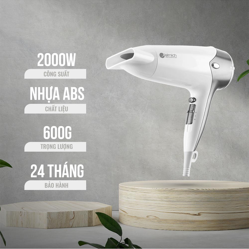 Máy sấy tóc Elmich HDE-1820 công suất 2000W