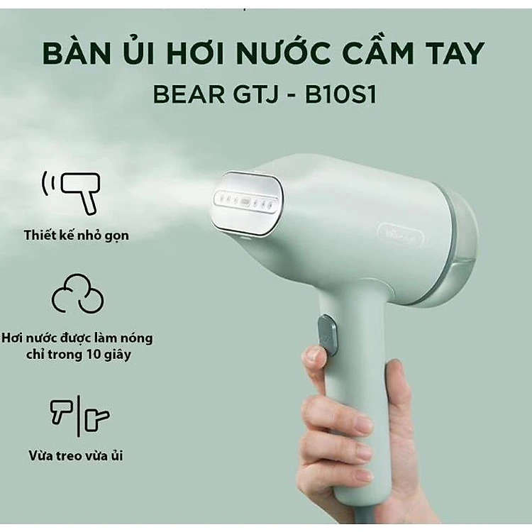 Bàn ủi hơi nước cầm tay Bear GTJ-B10S1