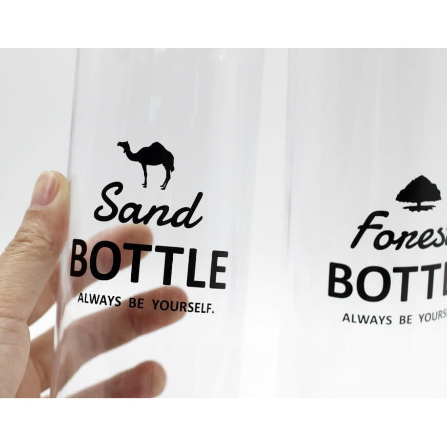Bình nhựa đựng nước ép Detox Nakaya Nhật Bản dung tích 500ml - Cloudy Bottle