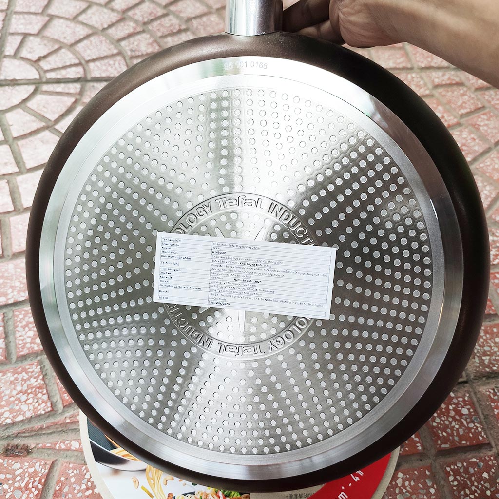 Chảo Nhôm Chống Dính titanium 24cm Tefal Day By Day G1436405