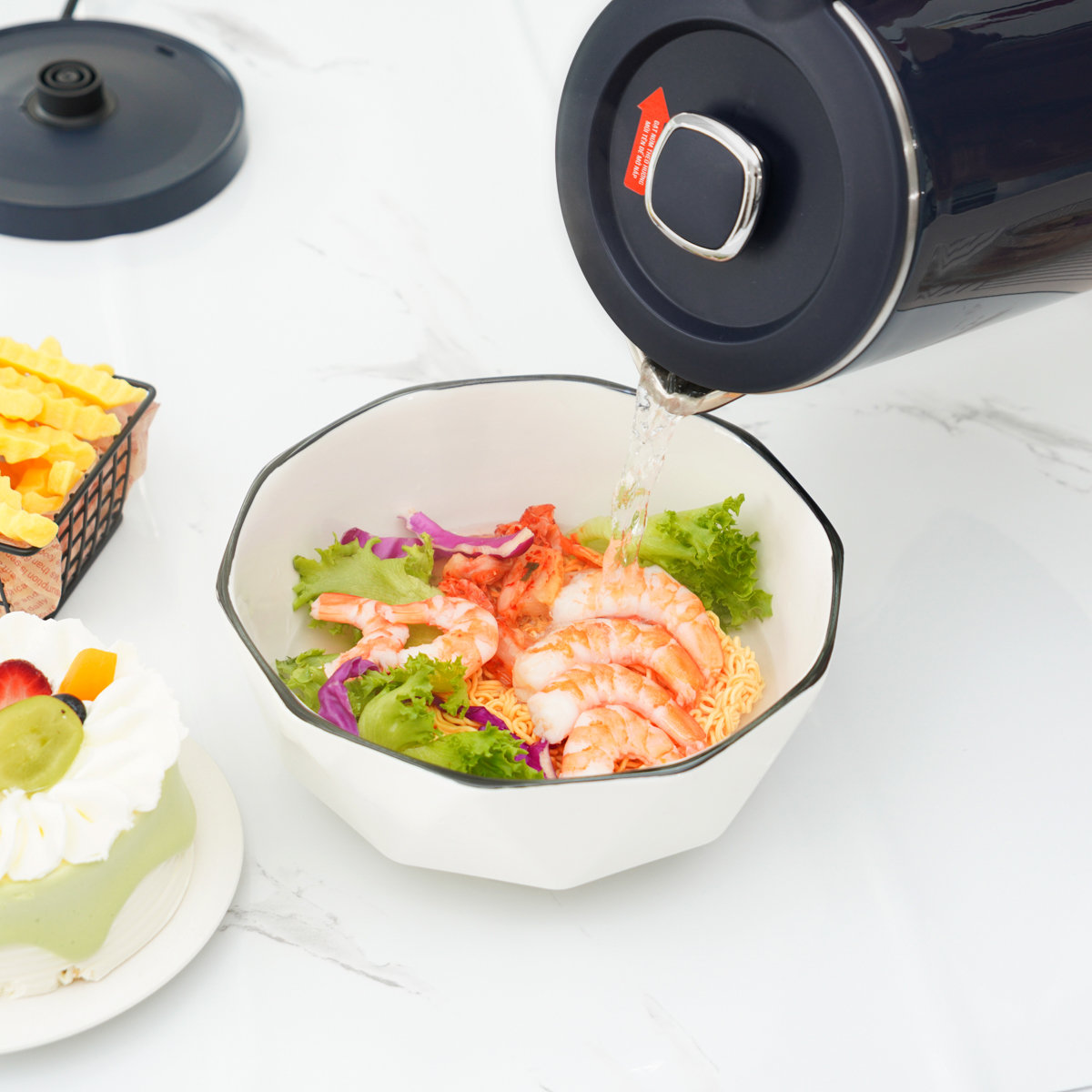 Ấm đun nước siêu tốc Inox 304 Kalpen 1.8L KK96