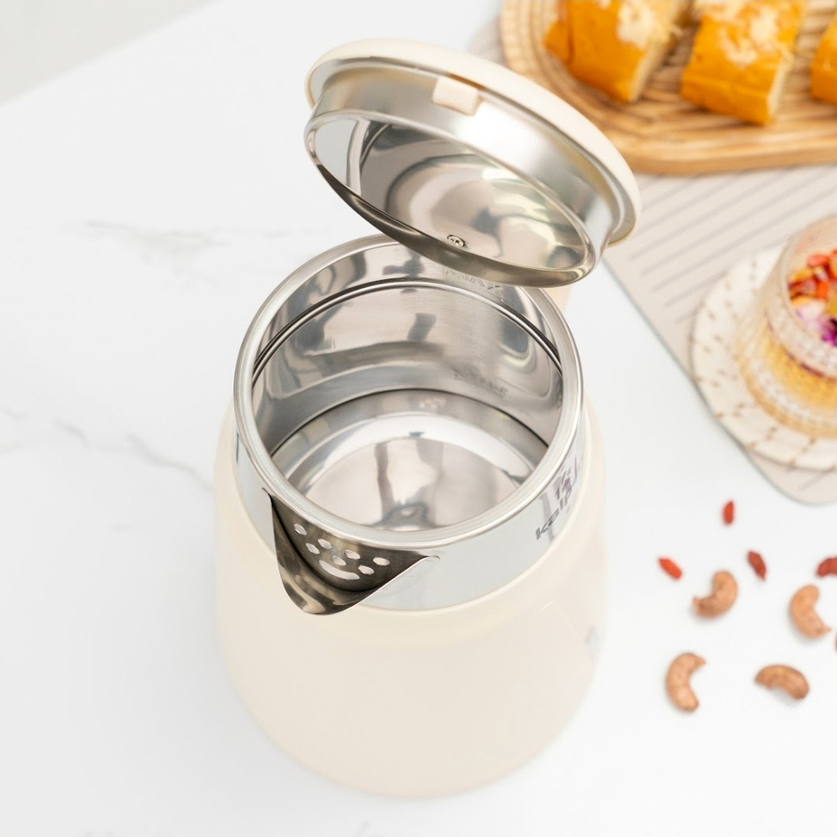 Ấm siêu tốc 2 lớp Inox 201 Kalpen 1.8L 1800W