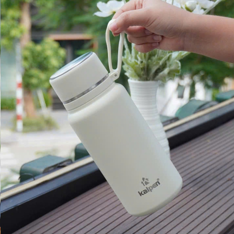 Bình giữ nhiệt inox 316 Kalpen DA06 dung tích 850ml có dây xách
