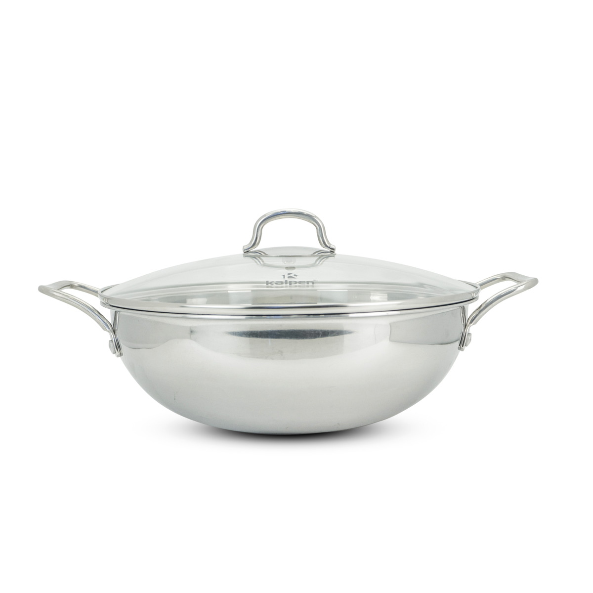 Chảo xào Inox 304 đúc liền khối 3 lớp Kalpen Lager 30cm