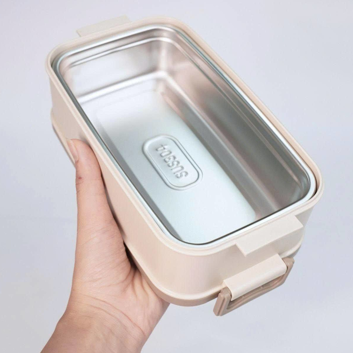 Hộp cơm giữ nhiệt 2 tầng Inox 304 Kalpen AR10 chuẩn Đức