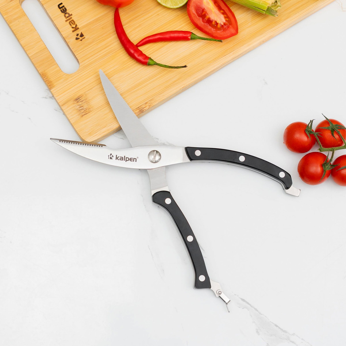 Kéo cắt gà Inox cao cấp 24.5cm Kalpen KN5