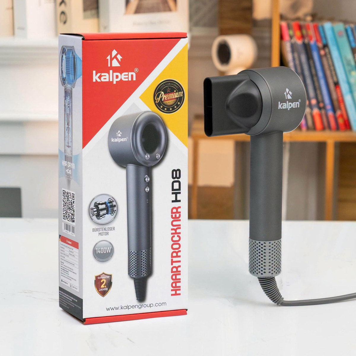 Máy sấy tóc 10 chế độ Kalpen HD8