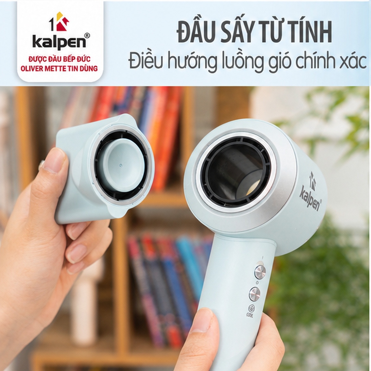 Máy sấy tóc 10 chế độ Kalpen HD7