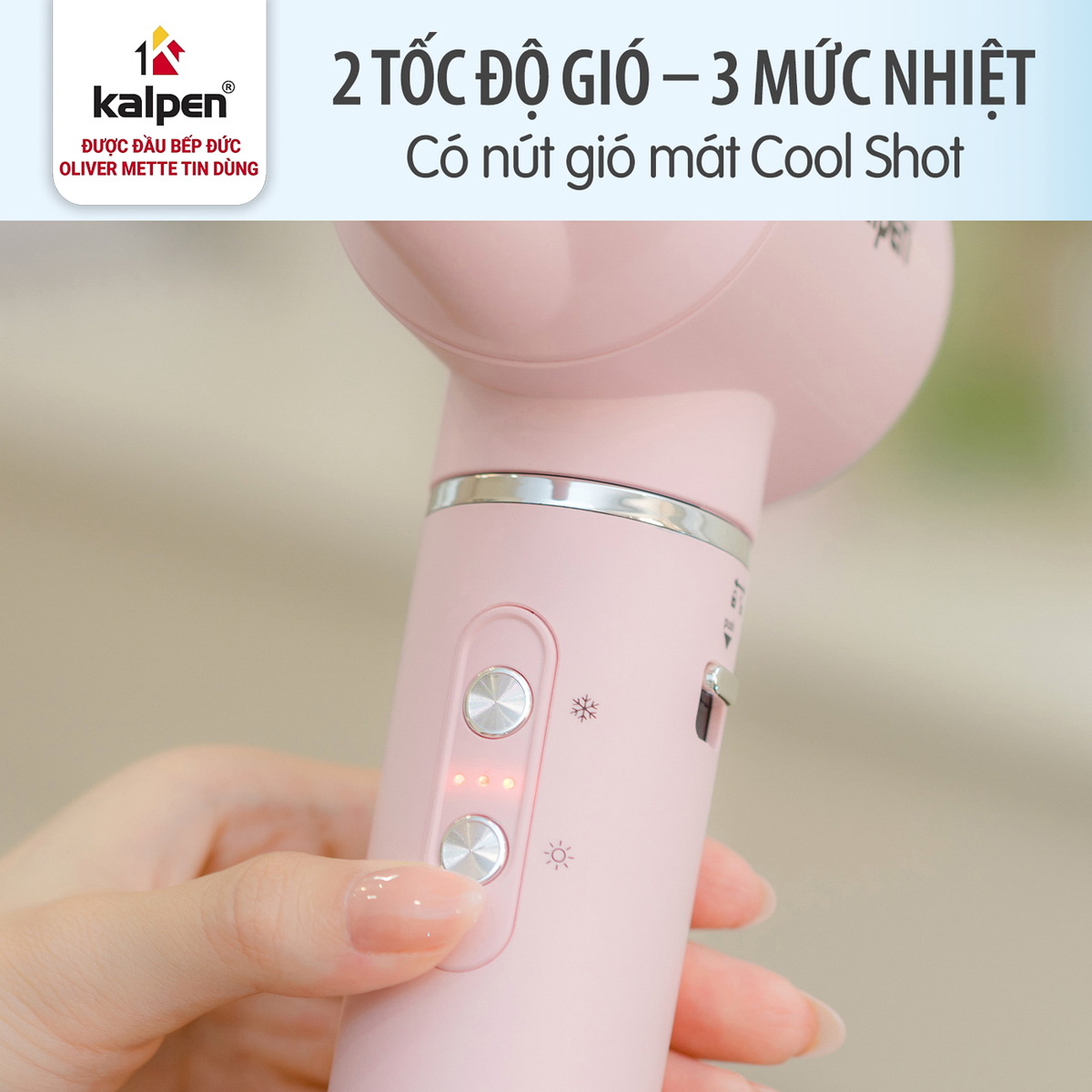 Máy sấy tạo kiểu tóc Kalpen Air Styler HD9 5in1