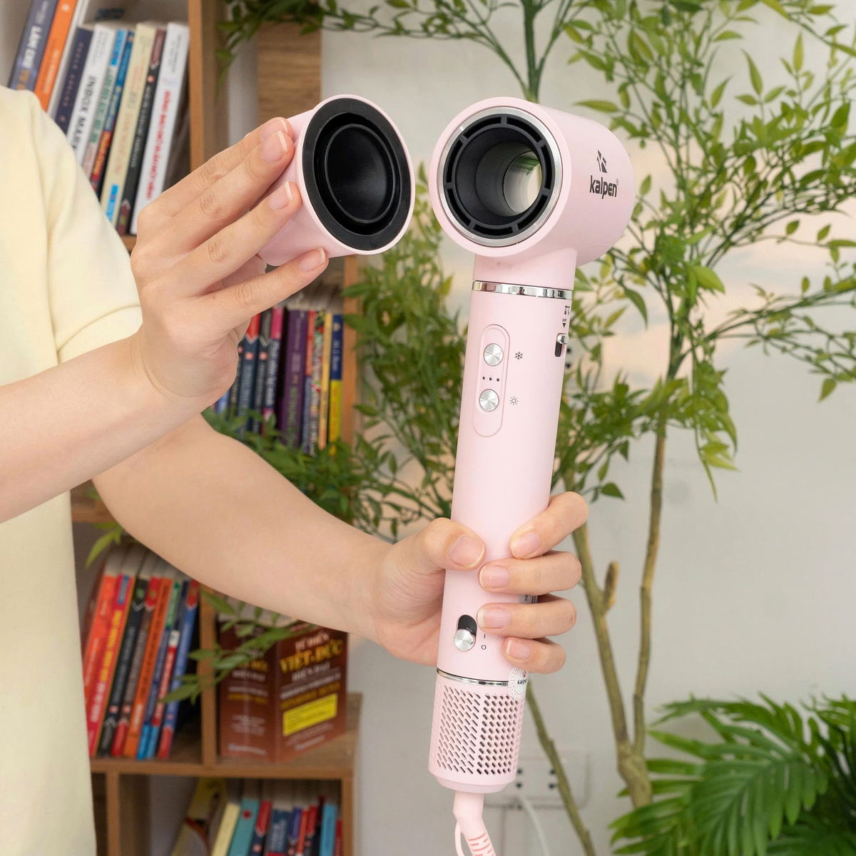 Máy sấy tạo kiểu tóc Kalpen Air Styler HD9 5in1