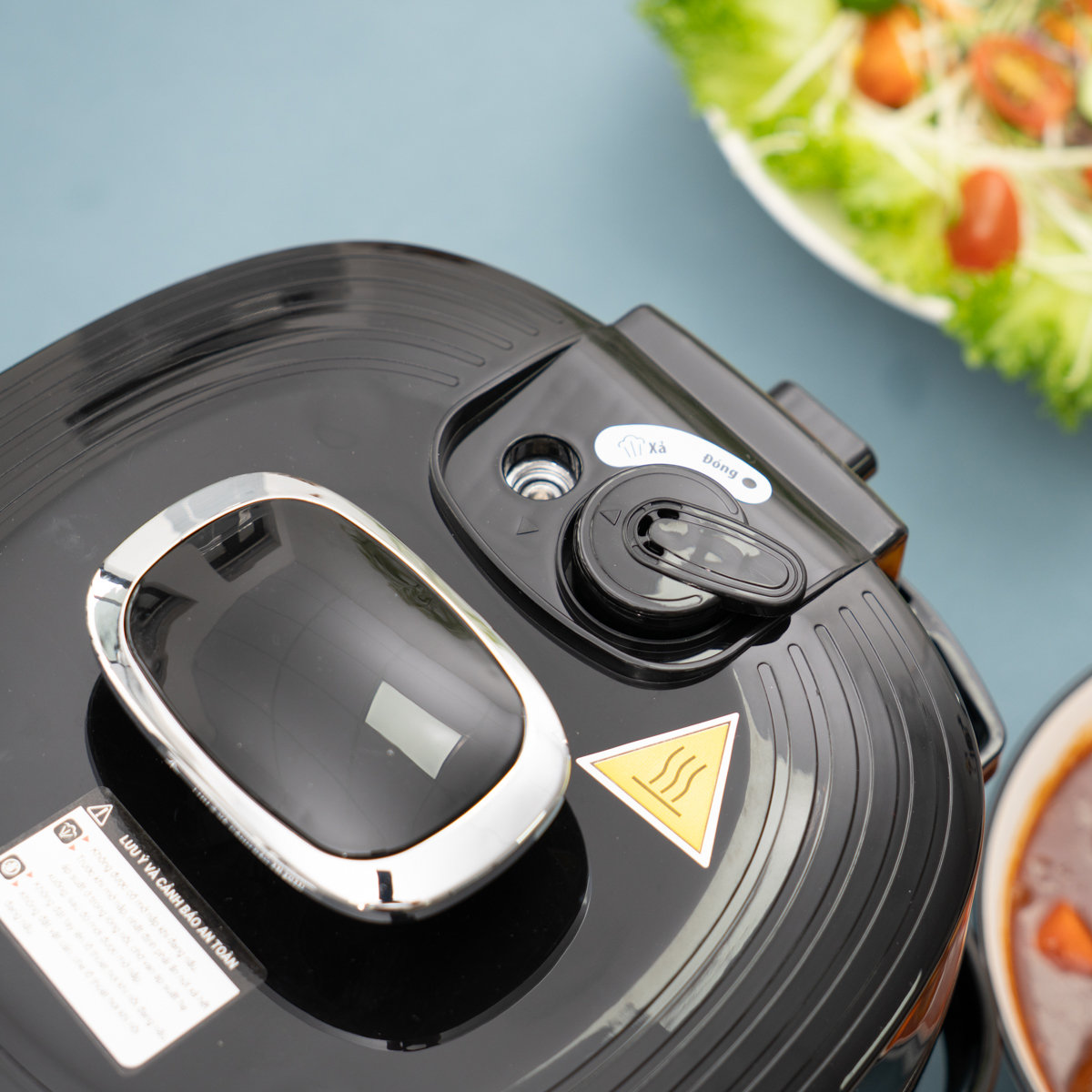 Nồi áp suất điện lòng nồi Inox 3L Kalpen P7