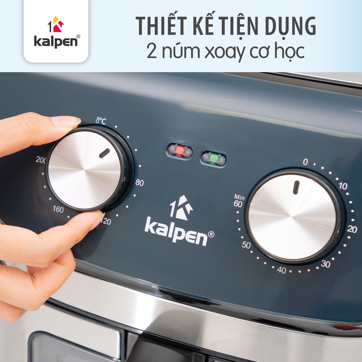 Nồi chiên không dầu Kalpen F2 dung tích 12L