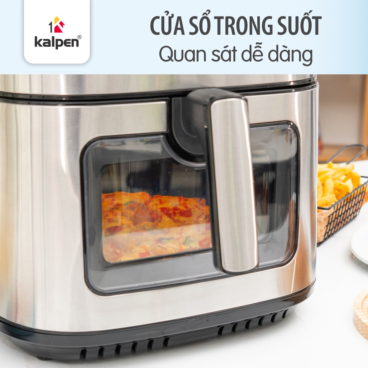 Nồi chiên không dầu Kalpen F2 dung tích 12L