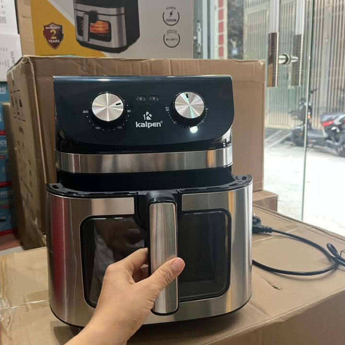 Nồi chiên không dầu Kalpen F2 dung tích 12L