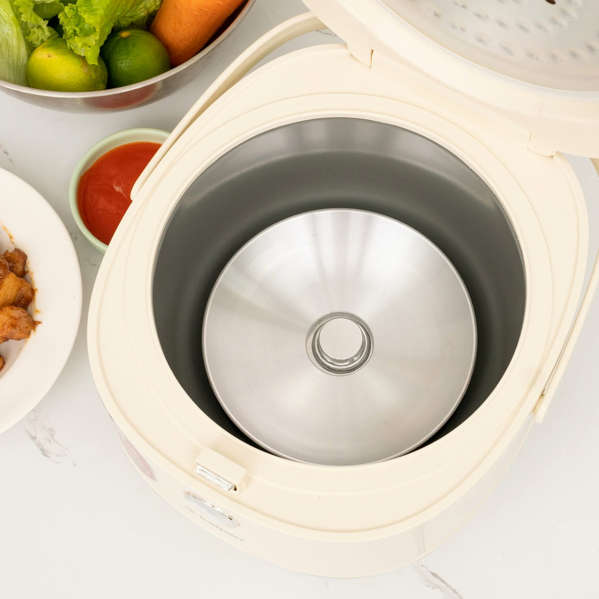Nồi cơm điện tử lòng Inox 304 liền khối Kalpen R16 1.2L