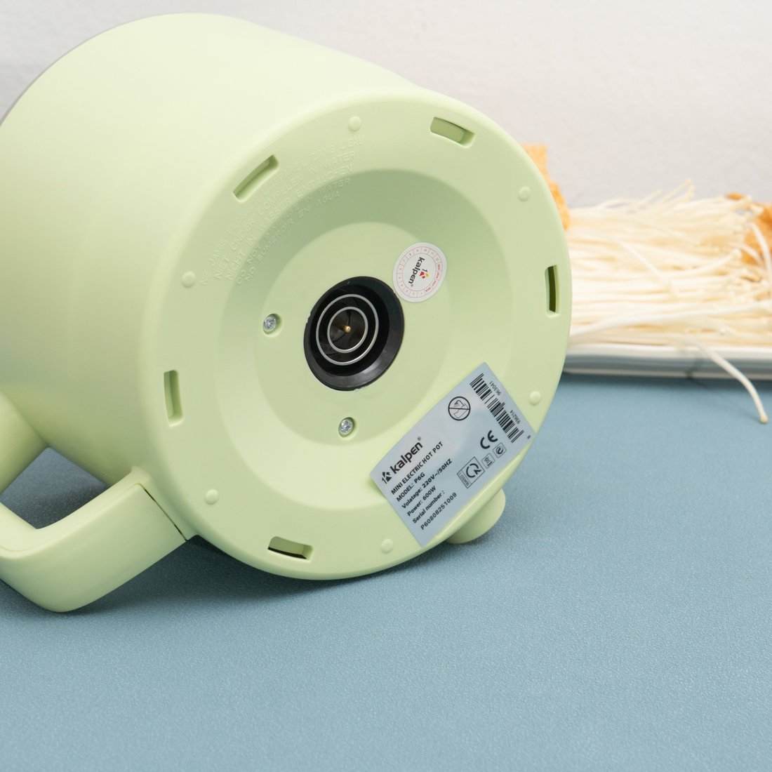 Nồi lẩu điện mini đa năng Kalpen P6G dung tích 1.8L kèm xửng hấp