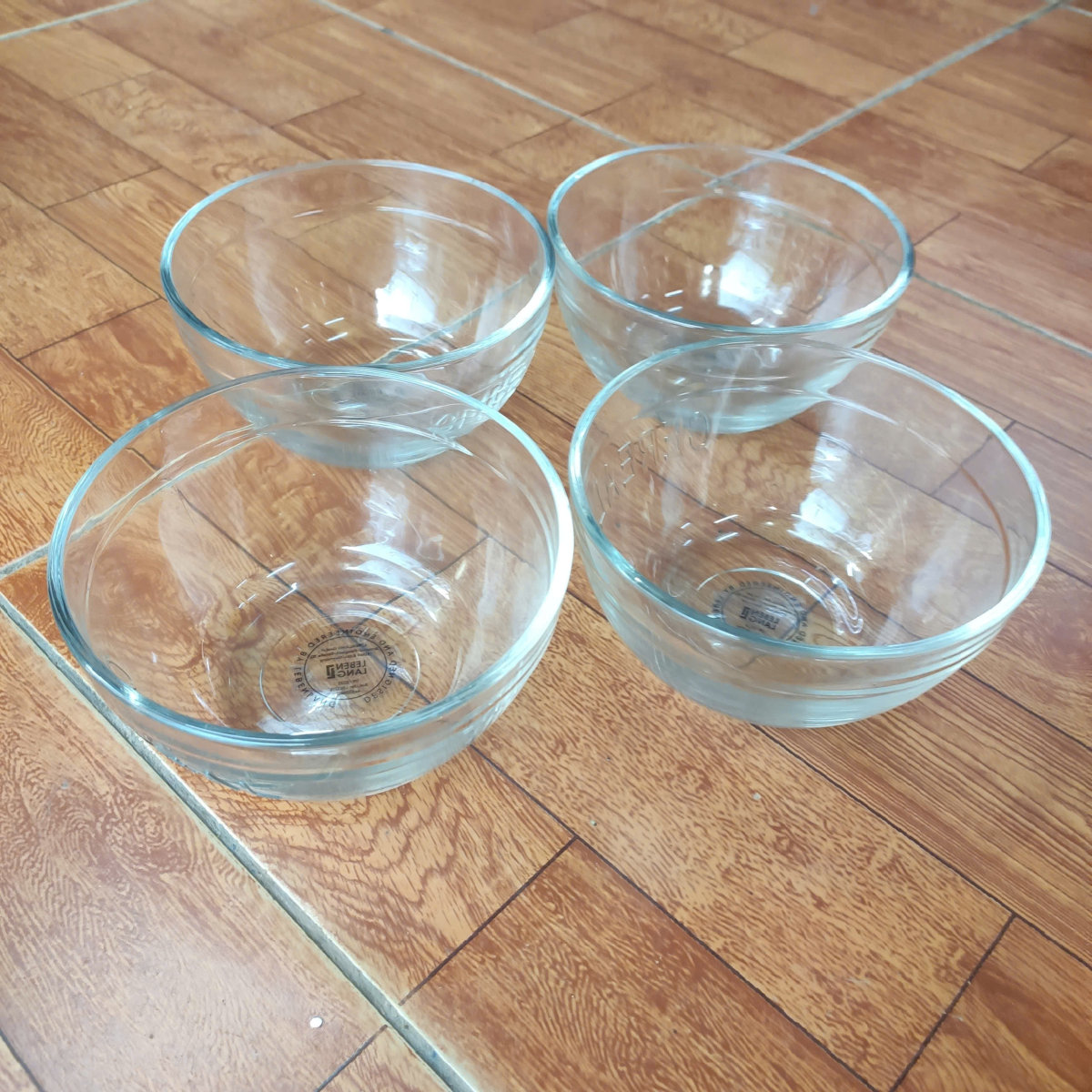 Bộ 4 bát thủy tinh CEREAL Lebenlang LBL1215