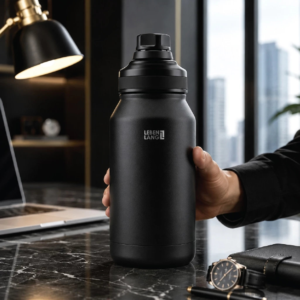 Bình giữ nhiệt Inox 304 Lebenlang LBL2217 dung tích 950ml có quai xách