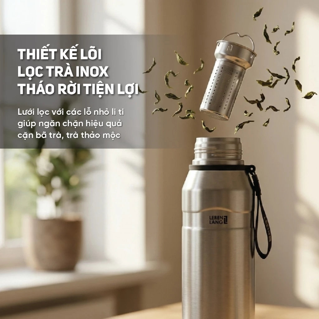 Bình giữ nhiệt Inox 304 Lebenlang LBL2225