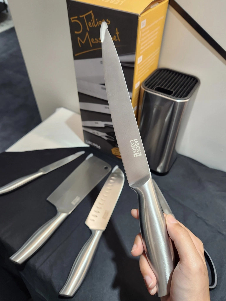 Bộ dao kéo nhà bếp 5 món Lebenlang LBL1956