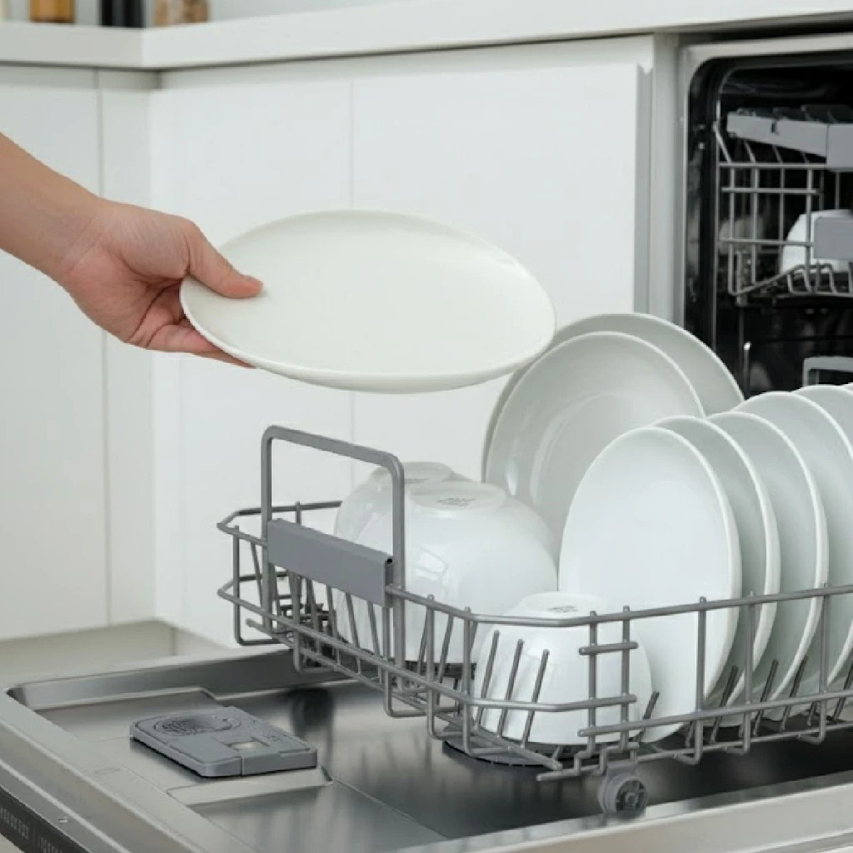 Đĩa sứ oval cao cấp trắng trơn Lebenlang WB08